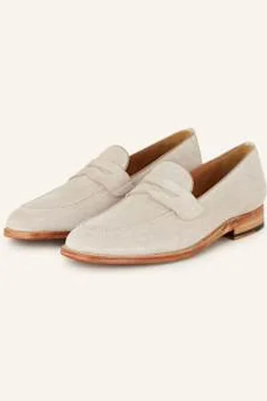 Cordwainer Penny Loafers beige