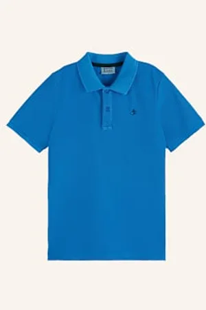 Scotch&Soda Koszulka Polo Z Piki blau