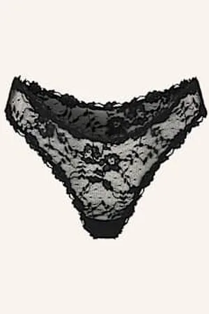 SKIMS Stringi Stretch Lace schwarz