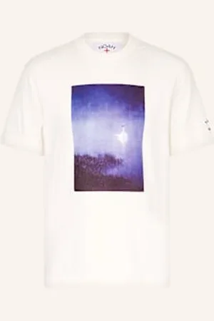 Barbour T-Shirt weiss