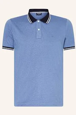 Olymp Koszulka Polo Z Piki Casual Fit blau