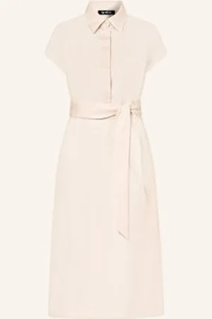 SLY 010 Addition Sukienka Koszulowa Kareena Z Lnu beige
