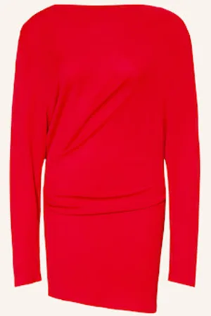 Jacquemus Sukienka Koktajlowa La Robe Croisiere rot