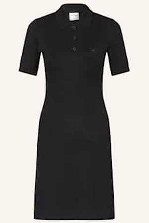 Courrèges Sukienka Polo Z Piki schwarz
