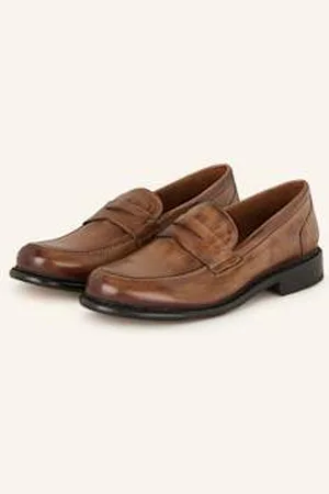 Cordwainer Penny Loafers braun