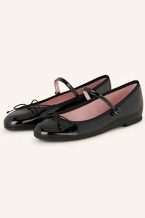Pretty Ballerinas Baleriny Mary Jane Ipnotic Lakierowane schwarz