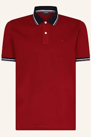 Olymp Koszulka Polo Z Piki Casual Fit rot