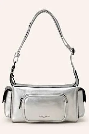 liebeskind Torba Na Ramię Fioletowy Small silber