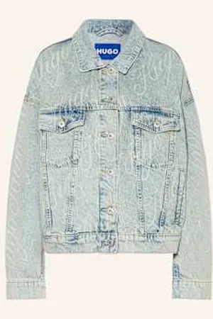Hugo Blue Kurtka Jeansowa Lou blau