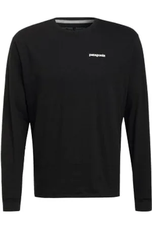 Patagonia Koszulka Z Długim Rękawem P-6 schwarz