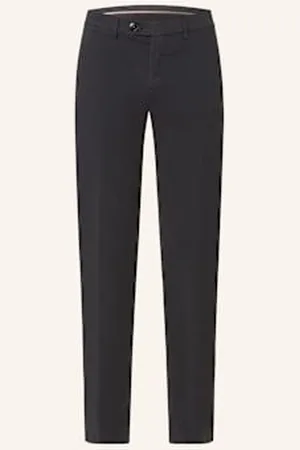 CANALI Chinosy Regular Fit blau