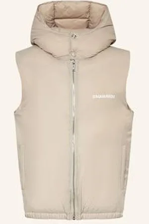 Dsquared2 Kamizelka Pikowana beige