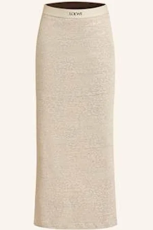 Loewe Spódnica Z Dżerseju beige