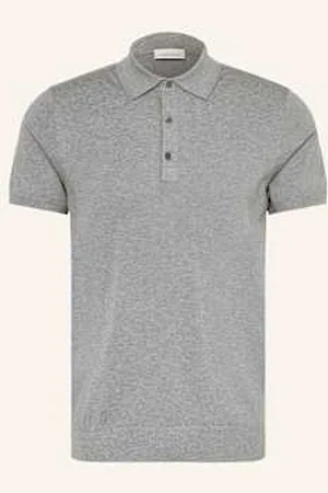 Profuomo Koszulka Polo Z Dzianiny blau
