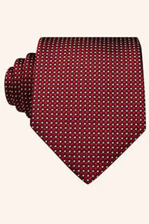 HUGO BOSS Krawat H-Tie 7 Z Dodatkiem Jedwabiu rot