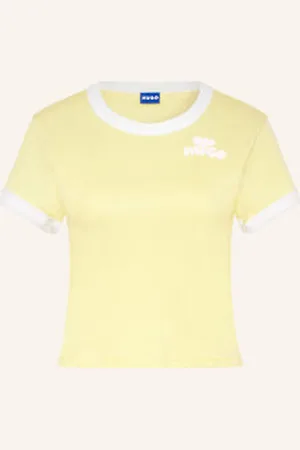 Hugo Blue T-Shirt Dalia gelb