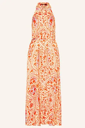 Marc Aurel Sukienka Satynowa orange