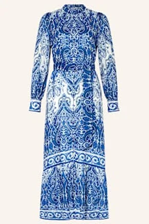 Mrs & HUGS Sukienka Z Falbankami blau