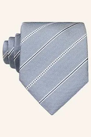 HUGO BOSS Krawat H-Tie 7 Z Dodatkiem Jedwabiu blau