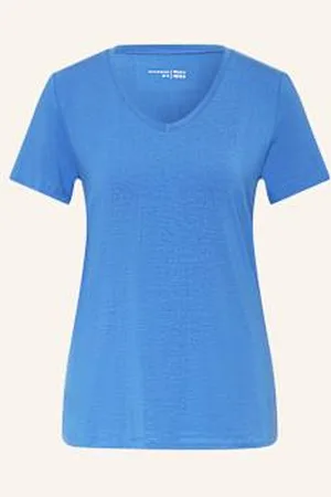Schiesser Koszulka Od Piżamy Mix+Relax blau