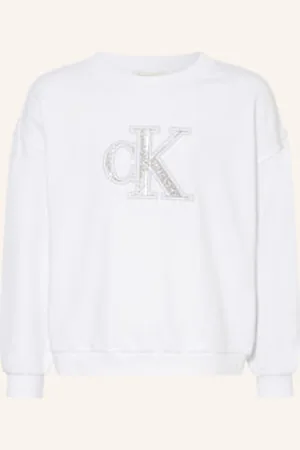 Calvin Klein Bluza Nierozpinana weiss