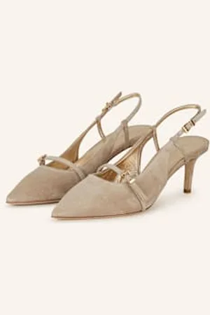 Kennel & Schmenger Czółenka Z Odkrytą Piętą Lucia beige