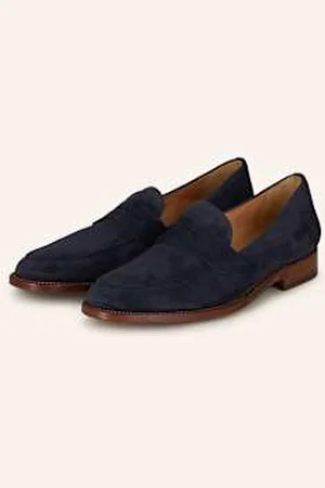 Cordwainer Penny Loafers blau