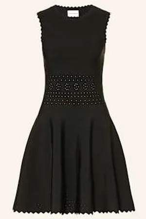 Claudie Pierlot Sukienka Z Dzianiny schwarz