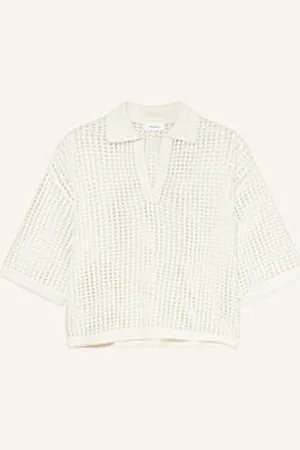 DARLING HARBOUR Sweter Z Lnu weiss