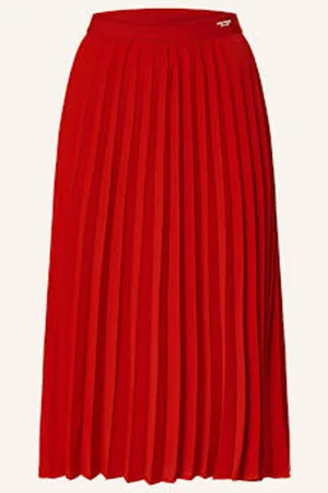 Tommy Hilfiger Spódnica Plisowana rot