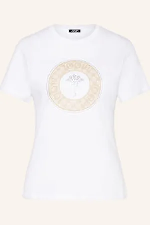 JOOP! T-Shirt Tolu Z Ozdobnymi Kamykami weiss