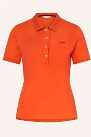 GANT Koszulka Polo Z Piki orange