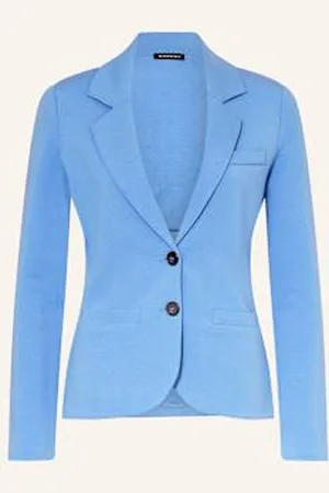 REPEAT cashmere Blezer Z Dżerseju blau
