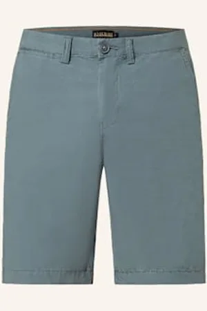 Napapijri Szorty Nakuru Extra Slim Fit gruen