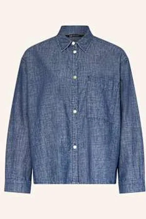 Armani Exchange Koszula W Stylu Jeansowym blau