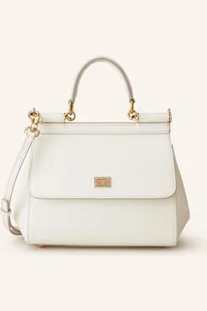 Dolce & Gabbana Torebka Sicily Medium weiss