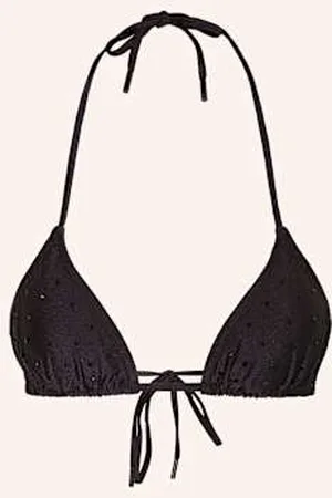 Goldbergh Góra Od Bikini Trójkątnego Bronzer Z Ozdobnymi Kamykami schwarz