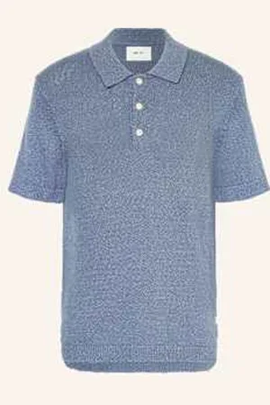 NN.07 Koszulka Polo Z Dzianiny Randy blau