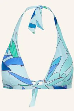 Vilebrequin Góra Od Bikini Wiązana Na Szyi Madrague Fleche blau