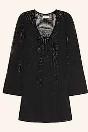 Seafolly Sukienka Plażowa schwarz