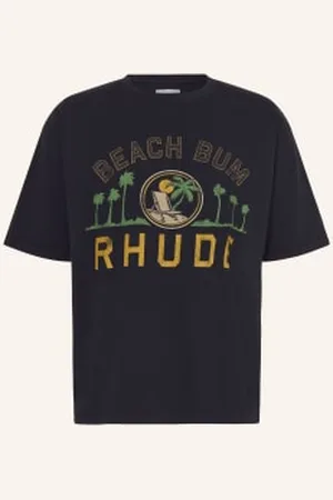 Rhude T-Shirt Palmera schwarz
