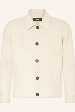 arma leder Overjacket Jur beige
