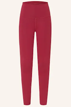 Lululemon Legginsy Wunder Train Hr 25in rot