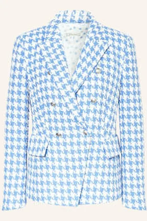 lilienfels Tweedowy Blezer blau