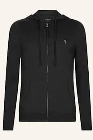 AllSaints Bluza Rozpinana Brace schwarz