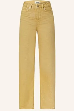 Drykorn Jeansy Straight Medley gelb