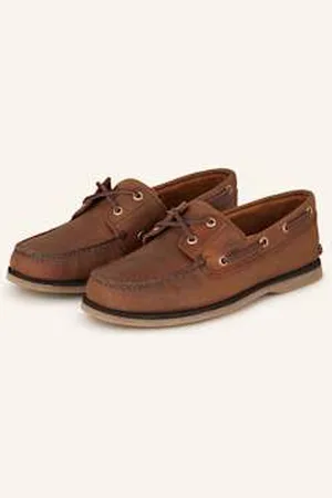 Timberland Mokasyny Żeglarskie braun