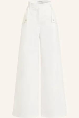 Max Mara Jeansy Flare Memore weiss