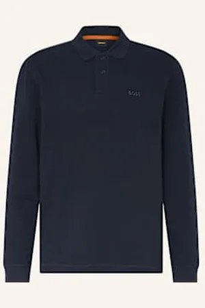HUGO BOSS Koszulka Polo Z Piki Pete Regular Fit blau