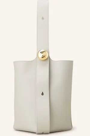 Loewe Torebka Pebble Bucket Medium grau
